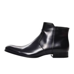 LOUIS VUITTON Minister Black Leather Chelsea Boot Size 11